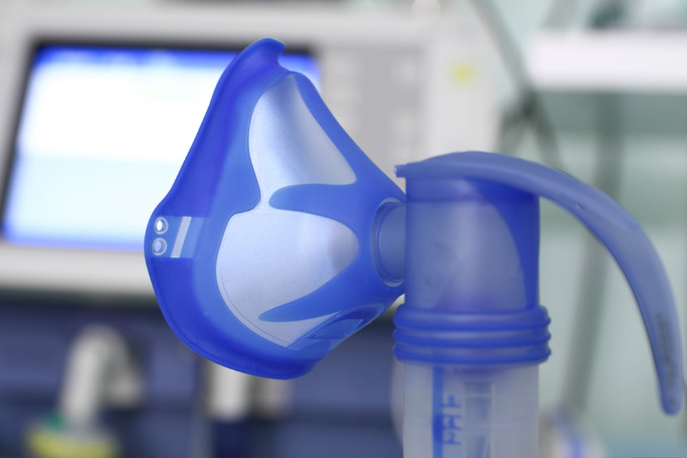 Individual nebuliser against the background of medical devices